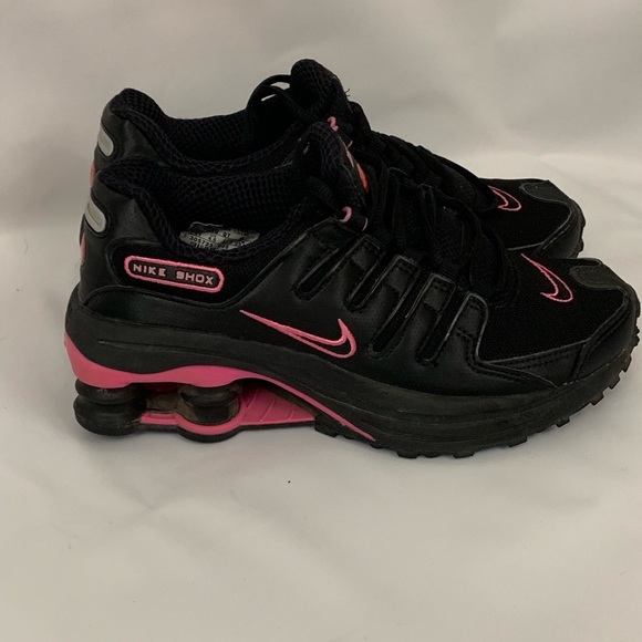 Nike Shoes Shox 5 Youth Black Pink Circa 2003 Poshmark